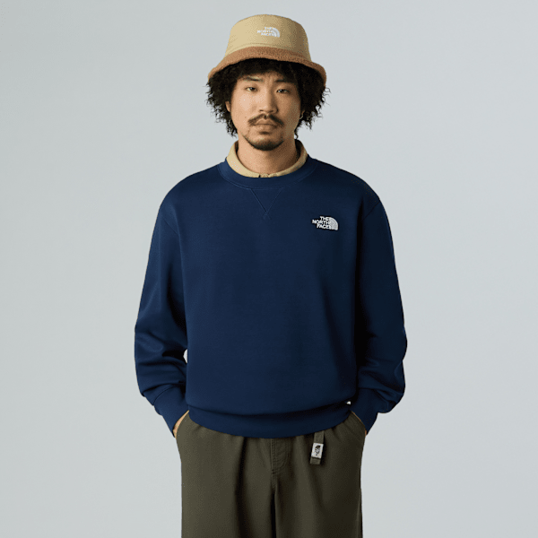 The North Face Essential Sweatshirt Für Herren Summit Navy Größe XXL male
