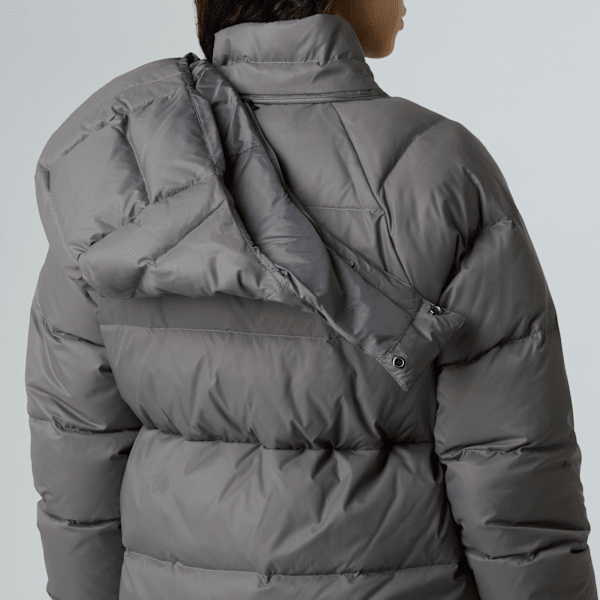 Parka longue à capuche en duvet Hydrenalite City pour femme The