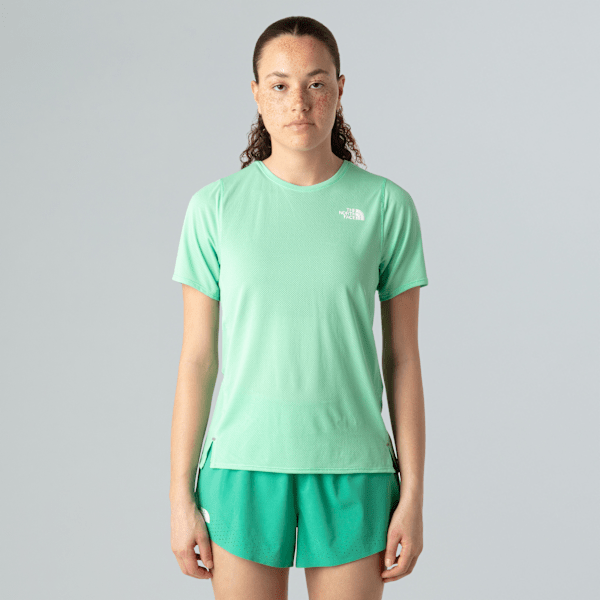 The North Face Women’s Summit High Trail T-shirt Spring Bud Size L female