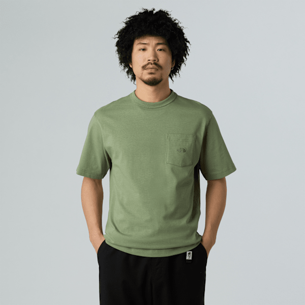 THE NORTH FACE Dome relaxed fit cotton t-shirt ダウン N31690s.jpg