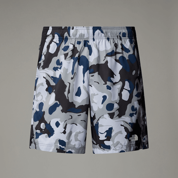 The North Face Mountain Athletics 24/7 17,8cm Lange Shorts Mit Aufdruck Für Herren Tnf Black Light Show Print Größe  mal...