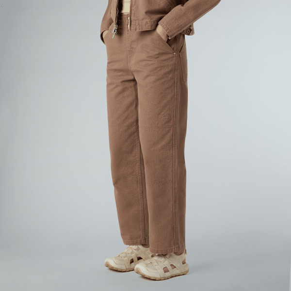 The North Face Cedar Canvas Normal Geschnittene Arbeitshose Für Damen Latte Größe  female