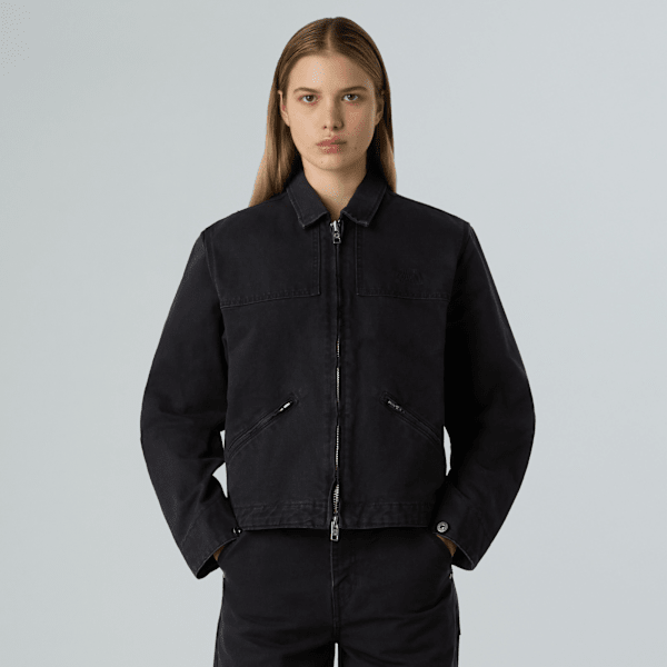 The North Face Cedar Canvas Arbeitsjacke Für Damen Tnf Black Größe M female
