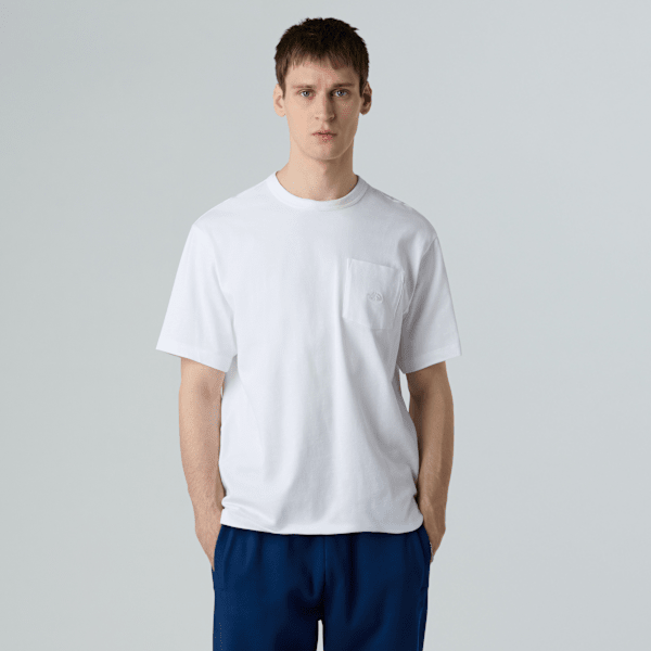 The North Face Dome Relaxt Geschnittenes T-shirt Mit Tasche Für Herren Tnf White Größe XL male