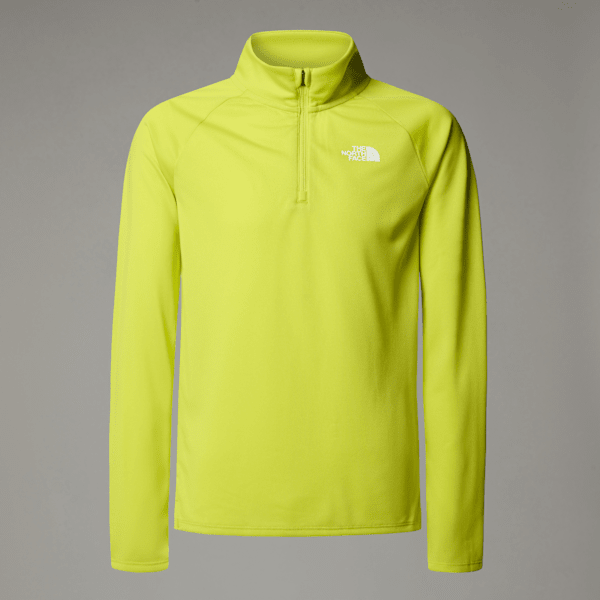 The North Face Never Stop Langarm-top Mit 1/4-langem Rv Für Jugendliche Sulphur Spring Green Größe S male