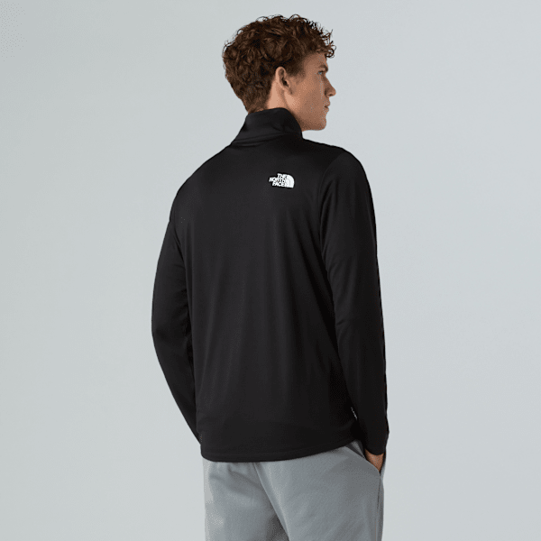 ☆THE NORTH FACE☆ Basodino Long Sleeve Zip Tee Men's 24/7 1/4 Zip Long-Sleeve T-Shirt | The North Face