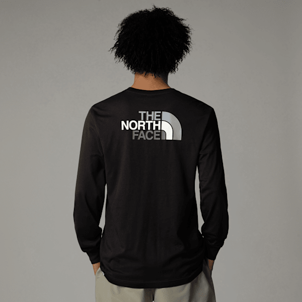 The North Face Easy Langarm-shirt Für Herren Tnf Black Größe XXL male