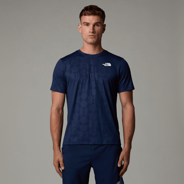 The North Face 24/7 T-shirt Mit Prägung Für Herren Summit Navy Tent Model Print Größe XS male