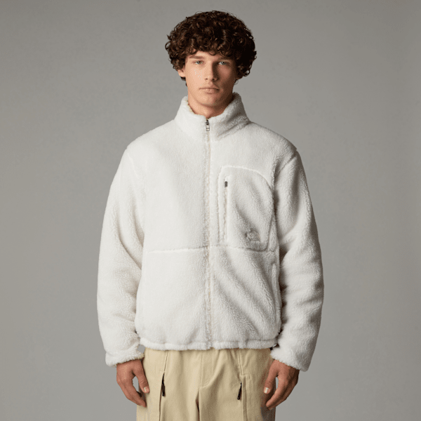 The North Face Extreme Pile Fleece Mit Durchgehendem Rv Für Herren White Dune Größe XXL male
