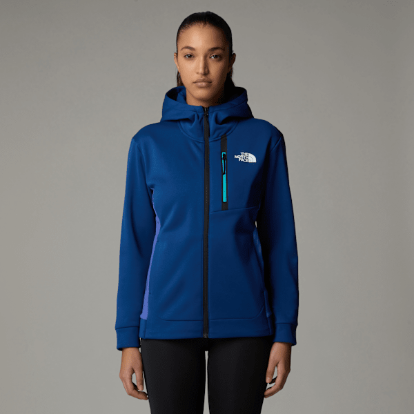 The North Face Mountain Athletics Fleece Mit Durchgehendem Rv Für Damen Estate Blue-indigo Plum Größe L female