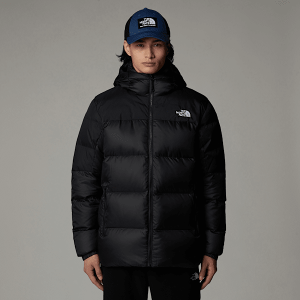 The North Face Diablo 2.0 Daunenjacke Mit Kapuze Für Herren Tnf Black Heather-tnf Black Größe XS male