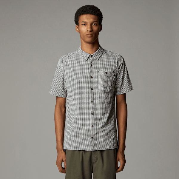 The North Face Hypress Shirt Für Herren New Taupe Green Plaid Größe L male