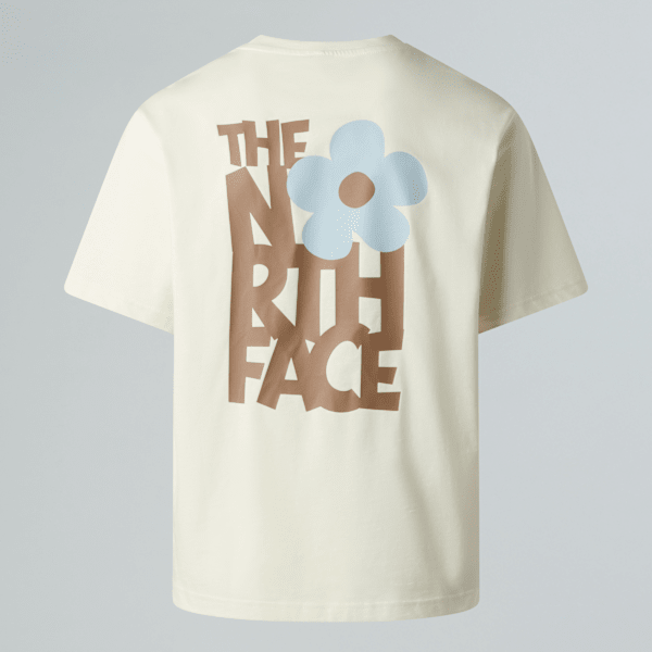 即発★THE NORTH FACE★M FLOWER SS TEE OVERSIZED★NF0A8EAYADT The North Face The North Face Flower backprint oversized t