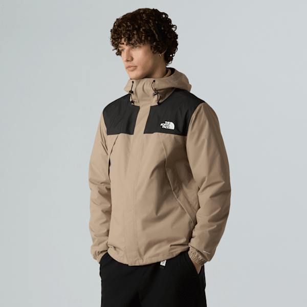 The North Face Antora Jacke Für Herren Mushroom Grey-tnf Black Größe L male