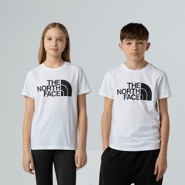 The North Face Easy T-shirt Für Jugendliche Tnf White Größe XXL male