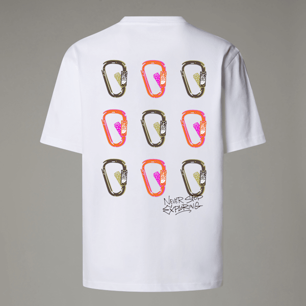 The North Face Nse T-shirt In Oversize Unisex Tnf White Größe L male