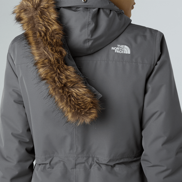 Faux Fur North Face Zaneck Parka Womens Grey Women's Zaneck Parka
