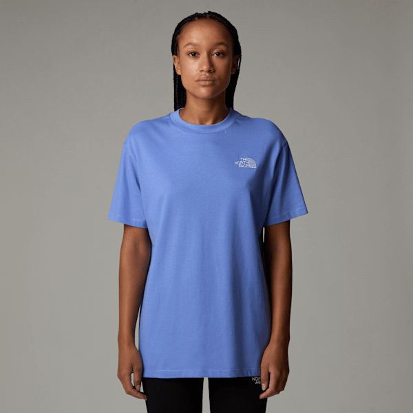 The North Face Simple Dome T-shirt In Oversize Für Damen Virtual Blue Größe XS female