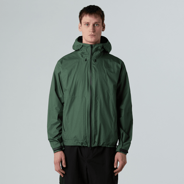 The North Face Klein Verpackbare Regenjacke Für Herren Duck Green Größe S male