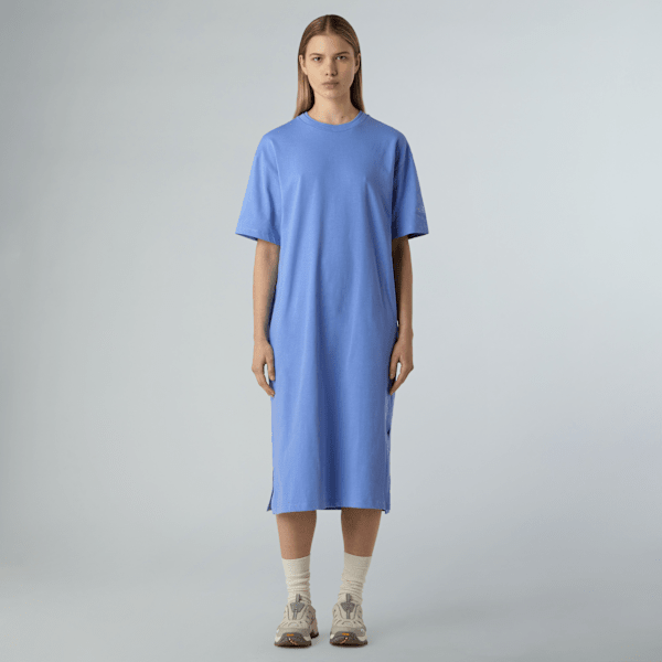 The North Face Maxi Kleid In Oversize Für Damen Virtual Blue Größe S female