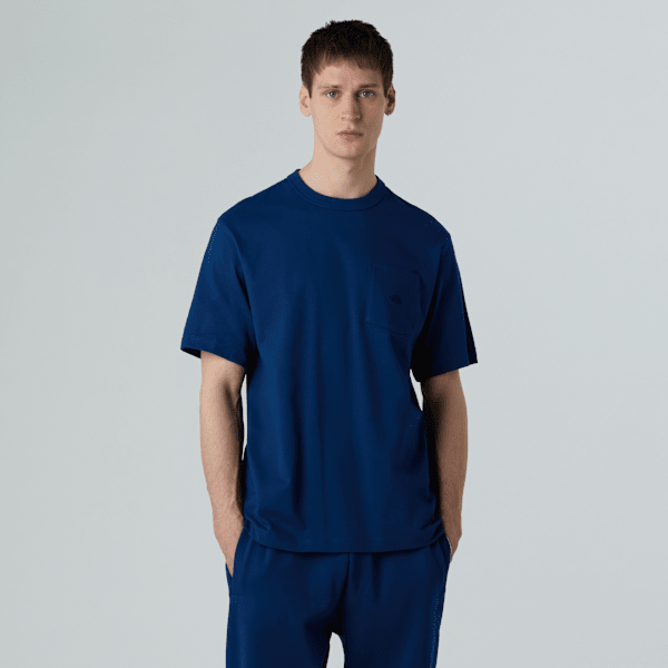 The North Face Dome Relaxt Geschnittenes T-shirt Mit Tasche Für Herren Estate Blue Größe S male
