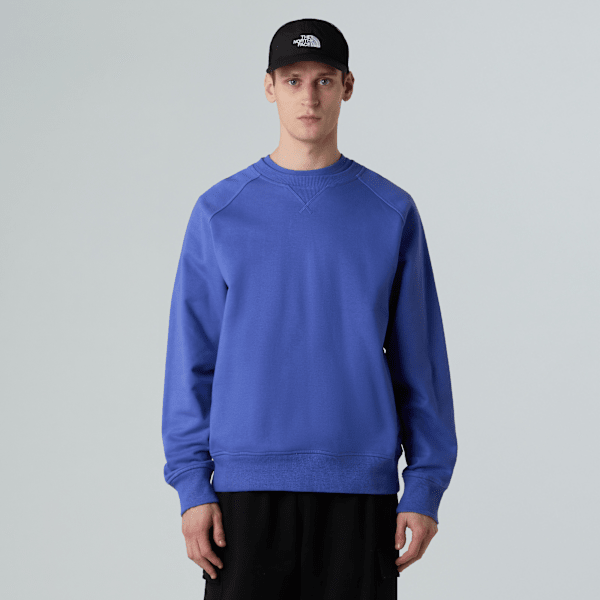 The North Face Rmst Logo Relaxt Geschnittenes Sweatshirt Für Herren Indigo Plum Größe XS male