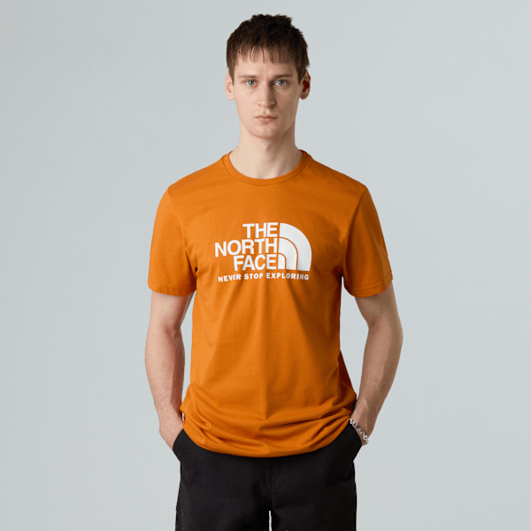 The North Face New Peak T-shirt Für Herren Desert Rust Größe S male