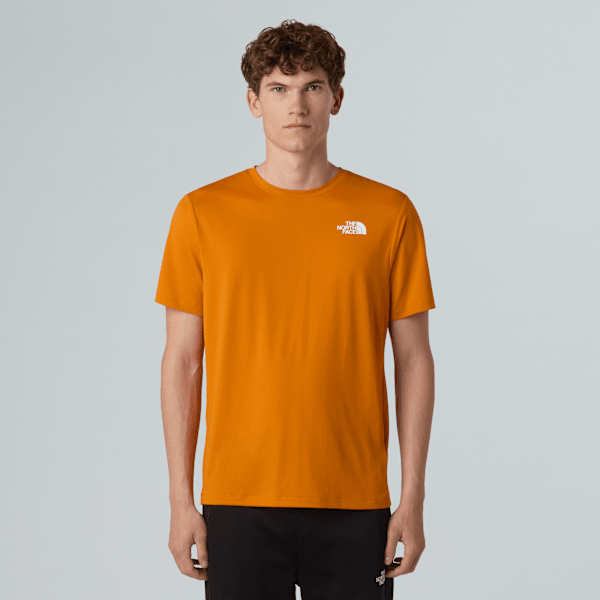 The North Face 24/7 T-shirt Für Herren Agate Orange Größe XL male