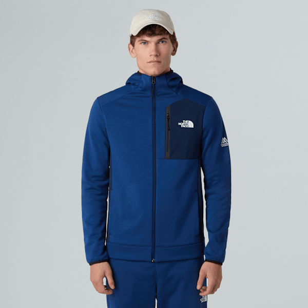 The North Face Mountain Athletics Kapuzenfleece Mit Durchgehendem Rv Für Herren Estate Blue-summit Navy-summit Navy Größ...