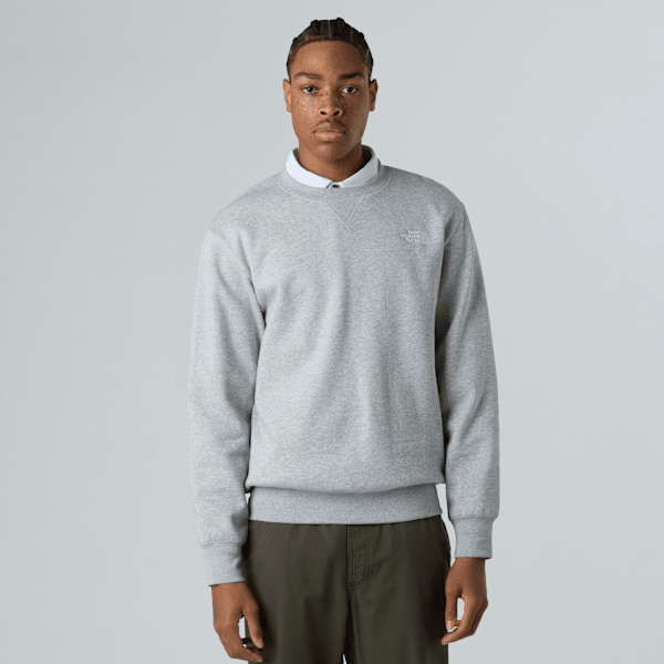 The North Face Essential Sweatshirt Für Herren Tnf Light Grey Heather Größe L male
