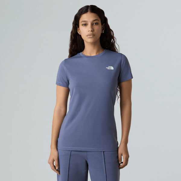 The North Face Simple Dome T-shirt Für Damen Blue Eclipse Größe XL female