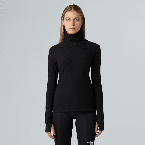 Tシャツ・カットソー THE NORTH FACE W'S COZY WOOL S/S TURTLENECK Women's Turtleneck Long-Sleeve Top | The North Face FI