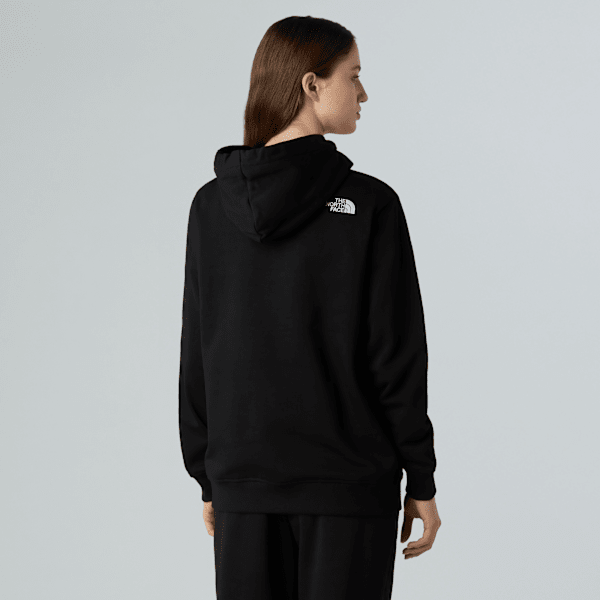 THE NORTH FACE ノースフェイス レディースプルオーバーパーカー NF0A89EHJ / W DREW PEAK PULLOVER HO ブラック THE NORTH FACE (ザ ノースフェイス) 裏起毛 刺繍ロゴ プル