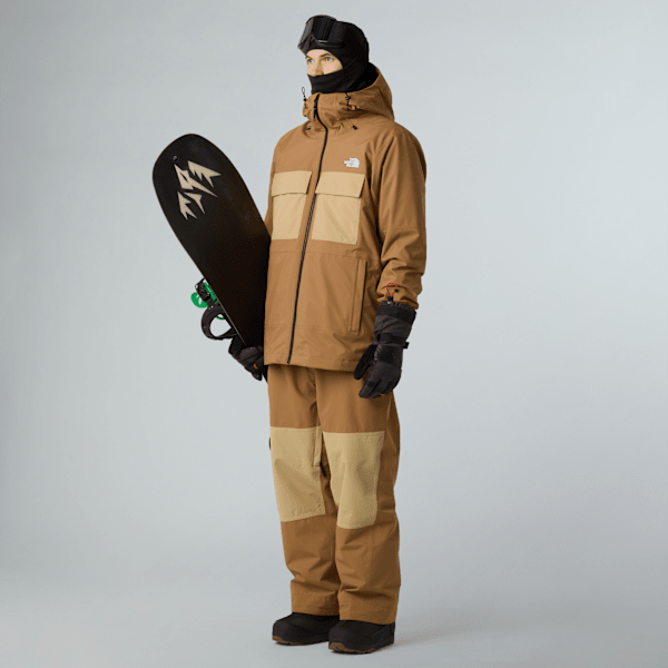 THE NORTH FACE スノーボードグローブ ブラウン Montana-Pro-GORETEX-Gloves-TNF