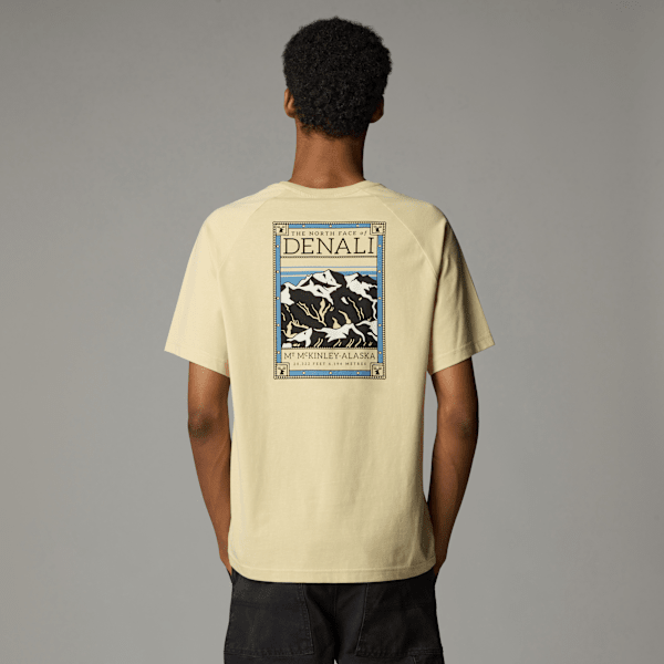 【THE NORTH FACE】 M'S BISTI L/SR/TEE CHARCOAL Męska Koszulka THE NORTH FACE M S/S NSE GRAPHIC TEE