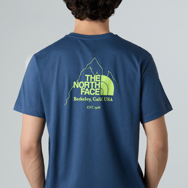 海外【THE NORTH FACE】 Biner Graphic 4 Mens Tee Men's The North Face Biner Graphic 4 T-Shirt | Eagle Eye