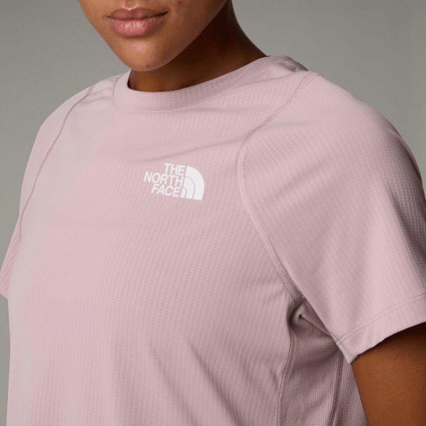 【THE NOTRH FACE】 SUNGYEONGEUM S/S R/TEE‐LIGHT_PINK The North Face Pink Simple Basic Logo Short Sleeve T Shirt