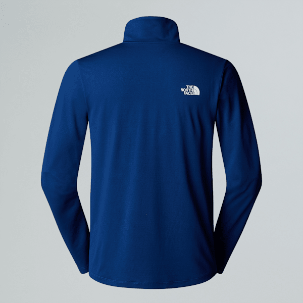 【新作】 THE NORTH FACE ★ M'S ALLDAY STRETCH L/S ZIP TEE Buy The North Face Grey Side Logo Neutral Side Logo Glacier