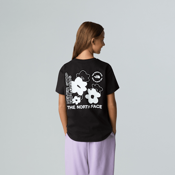 Girls' Flower Graphic Relaxed T-Shirt The North Face UK
