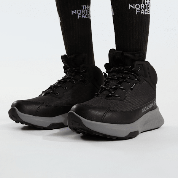 Chaussures de randonnée imperméables Fastpack II pour enfant TNF Black-Concrete