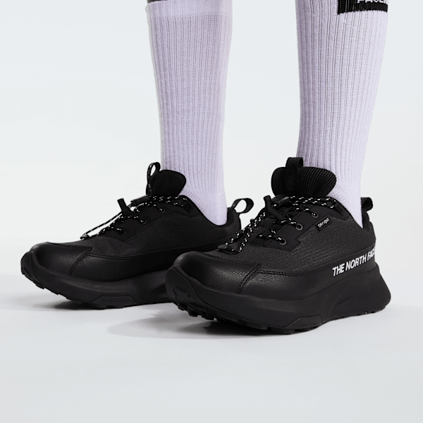 Chaussures de randonnée imperméables Fastpack II pour enfant TNF Black-TNF White