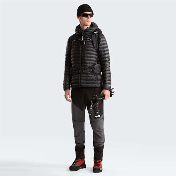 Veste à capuche en duvet légère Bettaforca pour homme TNF Black-Smoked Pearl