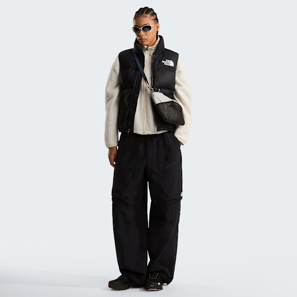 Gilet en duvet 1996 Retro Nuptse pour femme TNF Black-Recycled Down