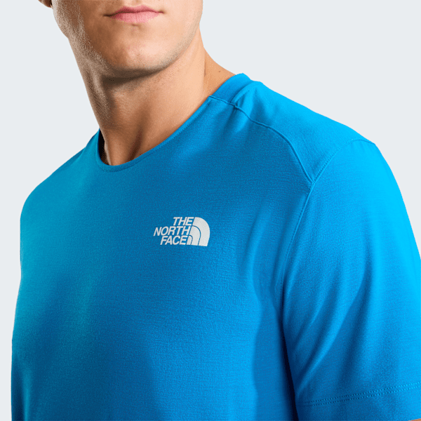 T-shirt Lightning Alpine pour homme Skyline Blue