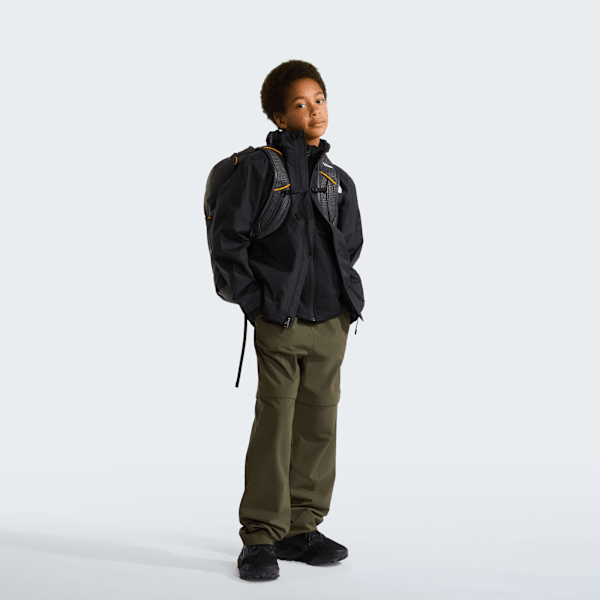 Veste imperméable à zipper pour enfant