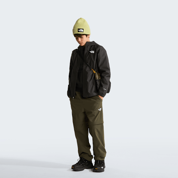 Veste de pluie Zipline pour enfant TNF Black