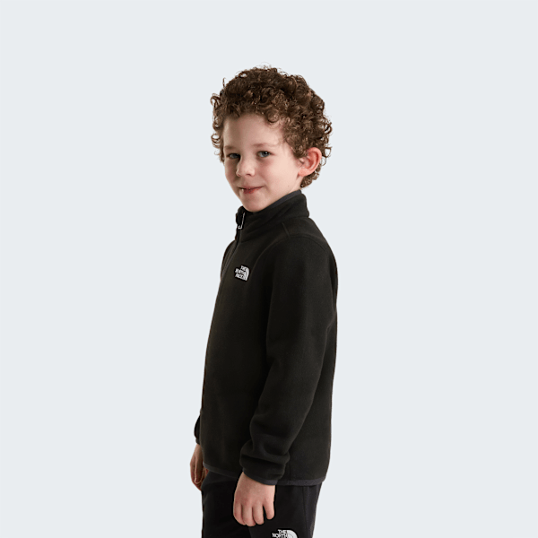 Polaire à col zippé Glacier pour enfant TNF Black