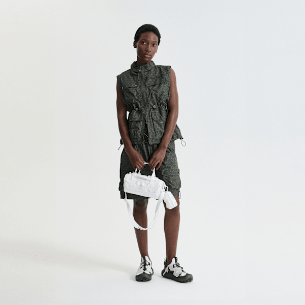 TNF X Cecilie Bahnsen Maria Translucent Base Camp Clutch Bag | The