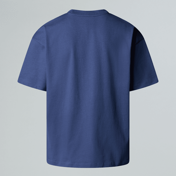 T-shirt Red Box unisexe Lunar Blue