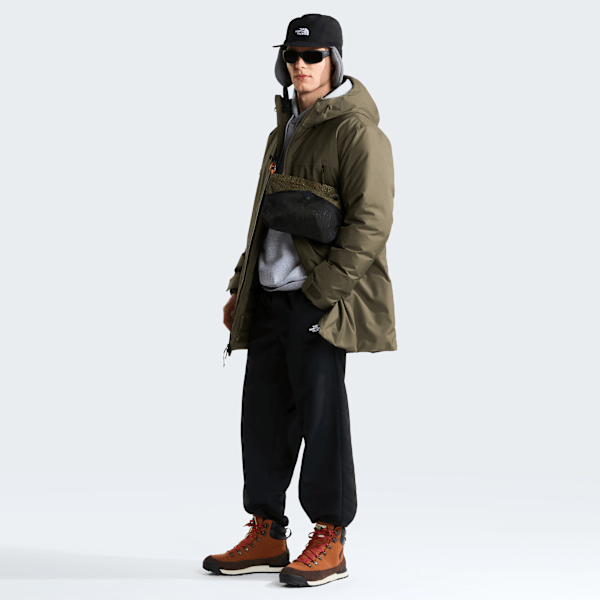 Parka en duvet TNF Range pour homme New Taupe Green